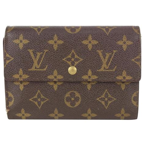 Louis Vuitton Monogram Alexandra Bifold Wallet Papier Porte Tresor Ref