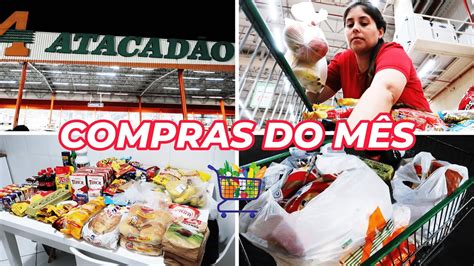 COMPRAS DO MÊS NO ATACADISTA QUANTO GASTEI AdelinePefer YouTube