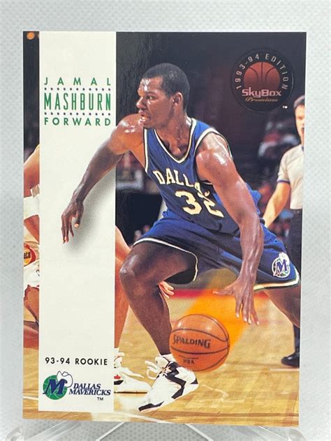 Jamal Mashburn 1993 94 Skybox Premium 215 Rookie Card RC EBay