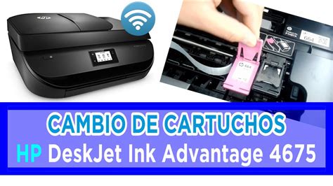 TIP Reemplazo De Cartuchos Impresora HP DeskJet Ink Advantage 4675