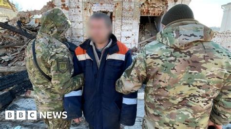 Ukraine War Russian Soldier Arrested After Six Months In Hiding