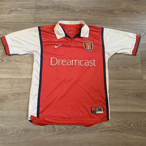 Nike Vintage 2000 02 Nike Fc Arsenal Dreamcast Soccer Jersey Grailed