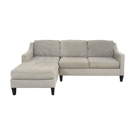 48% OFF - West Elm West Elm Paidge Chaise Sectional Sofa / Sofas