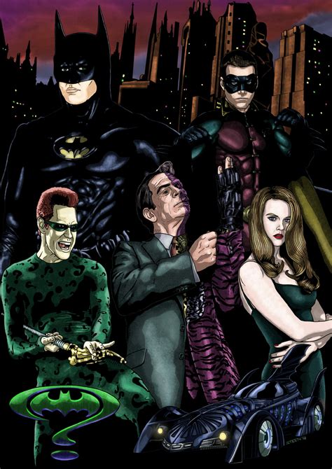 Batman Forever Poster By Steen