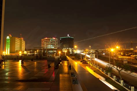 Accra Ghana At Night Travel Nigeria