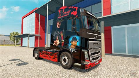 Freddy Krueger De La Piel Para Camiones Volvo Para Euro Truck Simulator 2