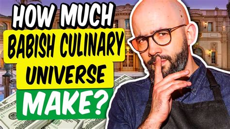 This Is How Much Money Babish Culinary Universe Makes From Youtube