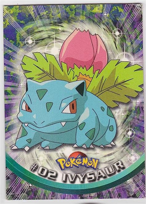 Amazon Pokemon Card Ivysaur Tv Animation Edition Topps