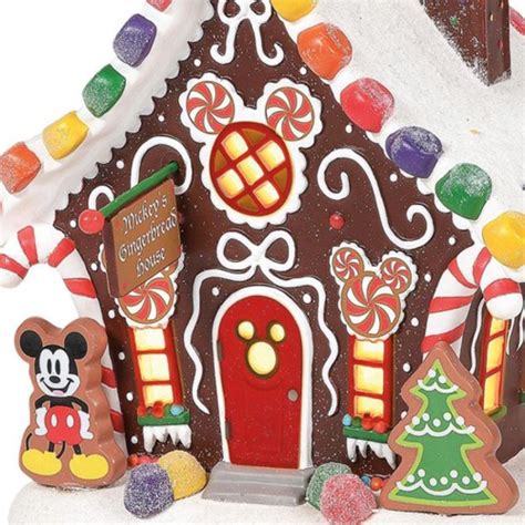 Mickeys Gingerbread House The Music Box Company