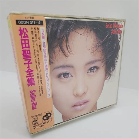 Yahooオークション 銀4 シール帯 Cd 4枚組 松田聖子 松田聖子全集