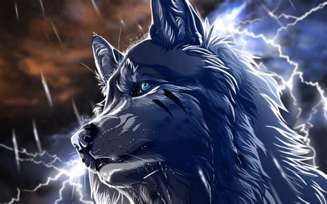 Anime Fantasy Galaxy Wolf Wallpaper - Fury Anime Galaxy Wolf Wallpapers ...