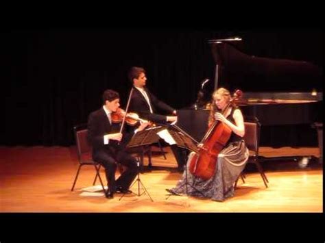 Ravel Piano Trio In A Minor Ii Pantoum Assez Vif Youtube