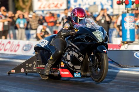 Vance And Hines Mission Suzuki Team Wraps 2022 Nhra Pro Stock Motorcycle