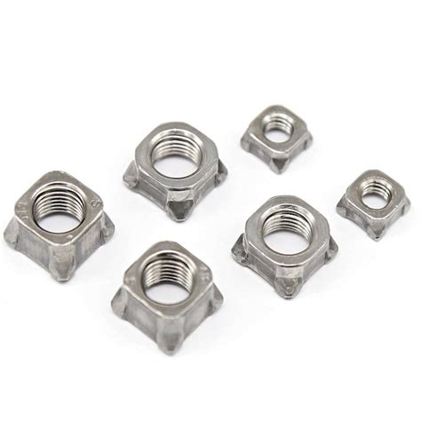 Stainless Steel M Square Welding Nut Din Square