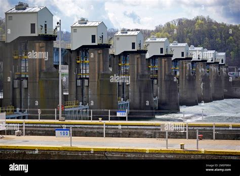 This Is The Emsworth Dam And Lock On The Ohio River In Emsworth Pa