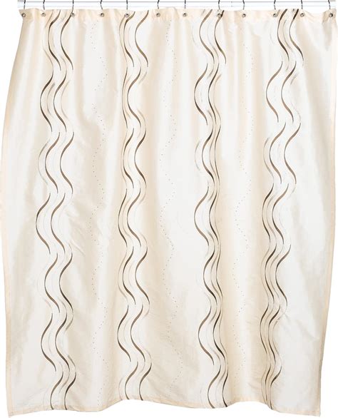 Croscill Dante Embroidered Shower Curtain Champagne Amazon Co Uk