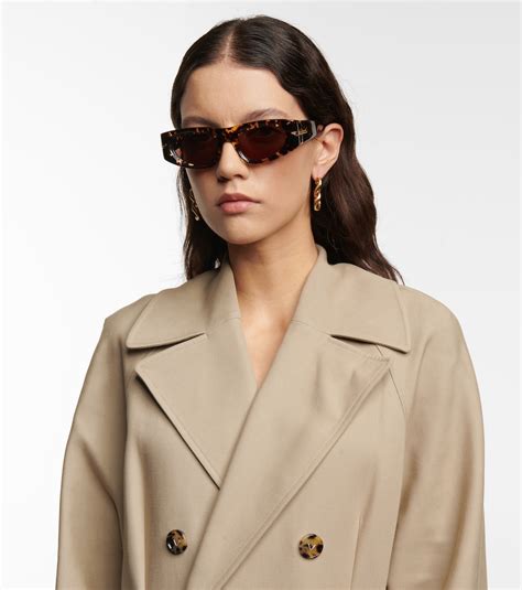 Original rectangle sunglasses in brown - Bottega Veneta | Mytheresa