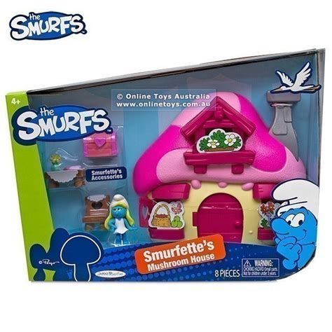 The Smurfs Smurfettes Mushroom House Online Toys Australia