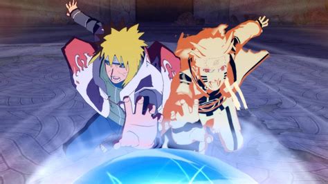 Download Minato And Naruto Rasengan Wallpaper | Wallpapers.com