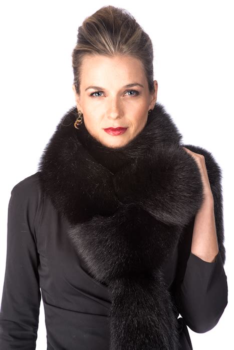 Fox Boa Black Fox Fur Boa Madison Avenue Mall Furs