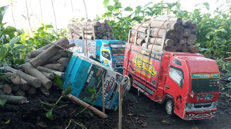 TERLALU NEKATSOPIR HANDAL MOBIL MINIATUR MAINAN MUATAN KAYU