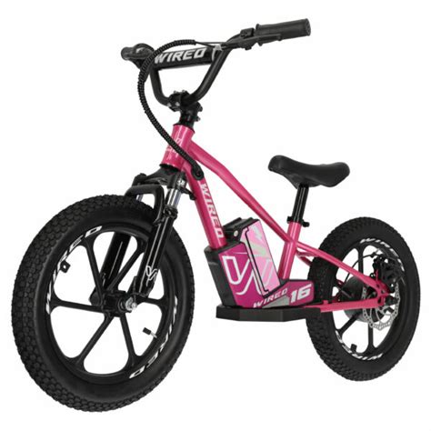 Wired Bikes Electric Balance Bike Mk Ii 16 Hot Pink Penrith Pit Bikes