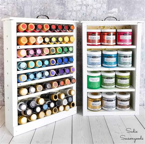 20 Clever Craft Paint Storage Ideas Making Manzanita