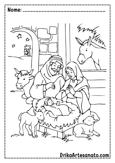 50 Desenhos de Natal para Colorir Grátis em PDF: Baixe Agora!