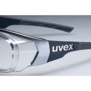 Uvex Rx Cd Schutzbrille Mit Sehst Rke In Silber Anthrazit Scheib