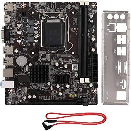 Tosuny LGA 1150 Motherboard Carte mère DDR3 pour PC avec Carte mémoire