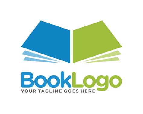 Book logo design vector illustration 22934421 Vector Art at Vecteezy