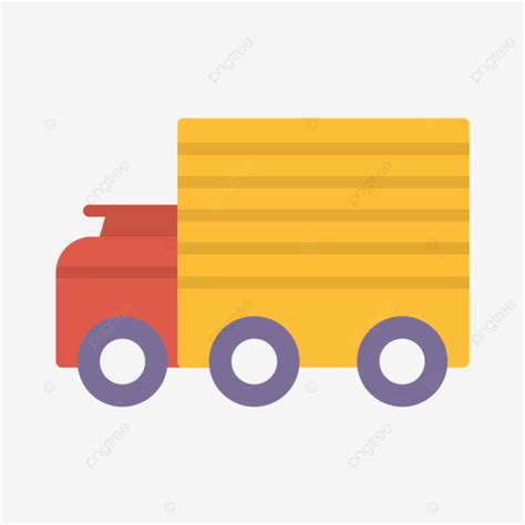 Logistics Flat Icon Vector Delivery Logistics Transportation PNG And