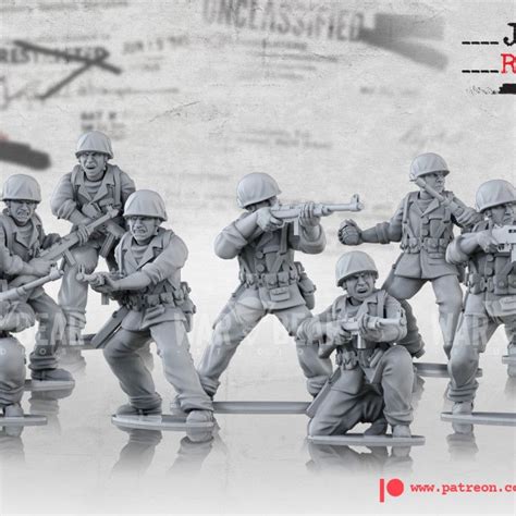 D Printable Wwii Usmc Army By Battlecat Miniatures