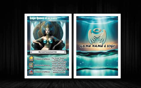 Custom Tcg Card Template Vol Atomic Templates