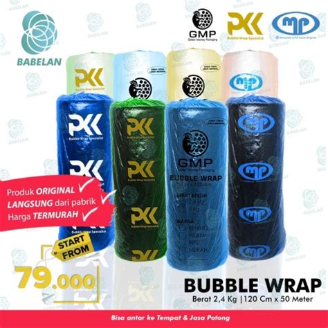 Jual Bubble Buble Wrap Mulia Pack Gmp Pkk Kg Roll Cm X Meter