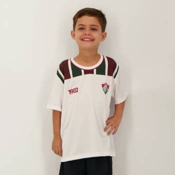 Camisa Fluminense Immersive Infantil Branca FutFanatics