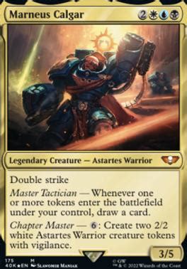 Marneus Calgar Universes Beyond Warhammer 40 000 Foil Commander