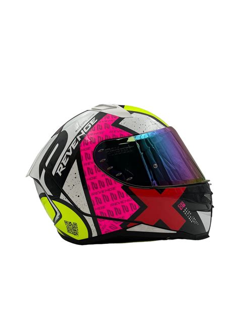 Casco Integral Mt Revenge 2 Light C0 Blanco Brillo Motoshop