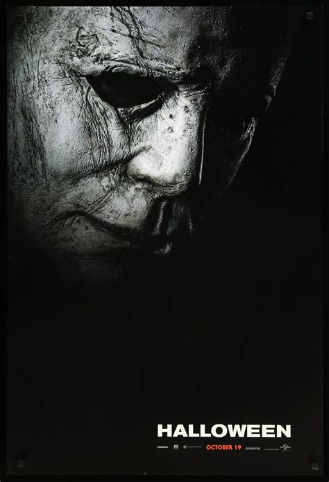 Halloween 2018 Original One Sheet Movie Poster Original Film Art