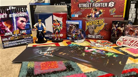 Street Fighter 6 Collector Edition Unboxing OMG YouTube