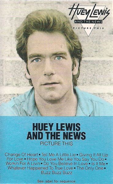 Huey Lewis And The News Picture This 1982 Cassette Discogs