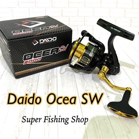 Jual Reel Daido Ocea Sw Power Handle Shopee Indonesia