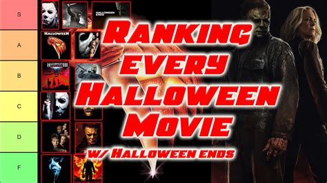 Every Halloween Movie Ranked With Halloween Ends Halloween Franchise