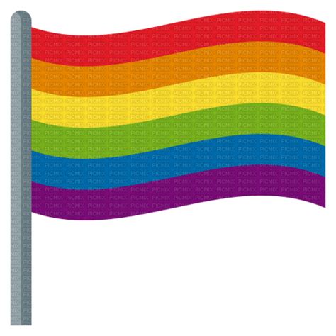 Gay Pride Flag Emoji Png Hohpalol