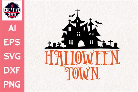 Halloween Svg Design Halloween Town Graphic By Creative Crafts