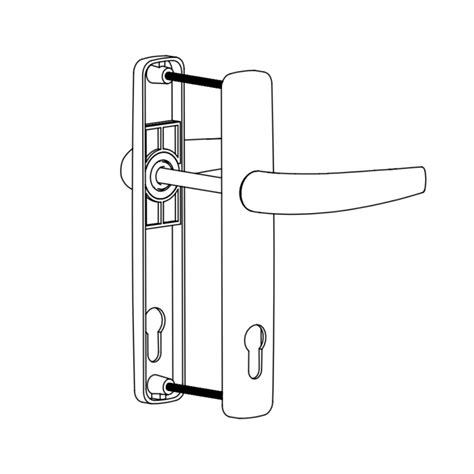 Door Handle Al Baghdad Mm Axis Windoform