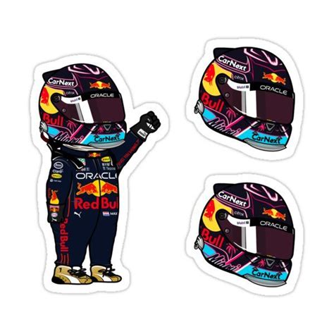 Max Miami Sticker For Sale By Joeyuan In Sergio Perez