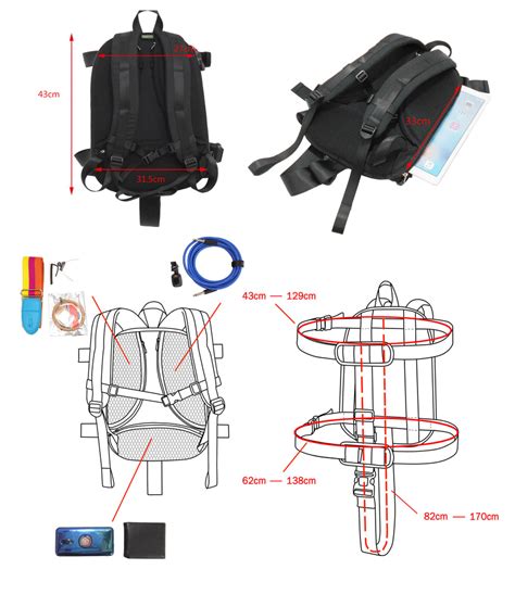 Hard Guitar Case Backpack Carrying System with Adjustable Straps ...