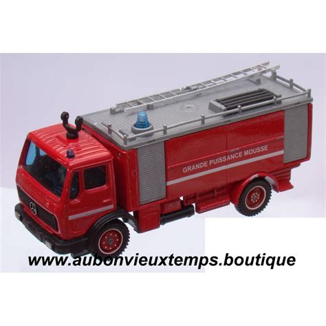 Solido Ref Camion Mercedes Lp Pompiers Grande Puissance