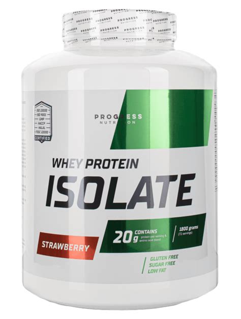 Whey Protein Isolate G Progress Nutrition